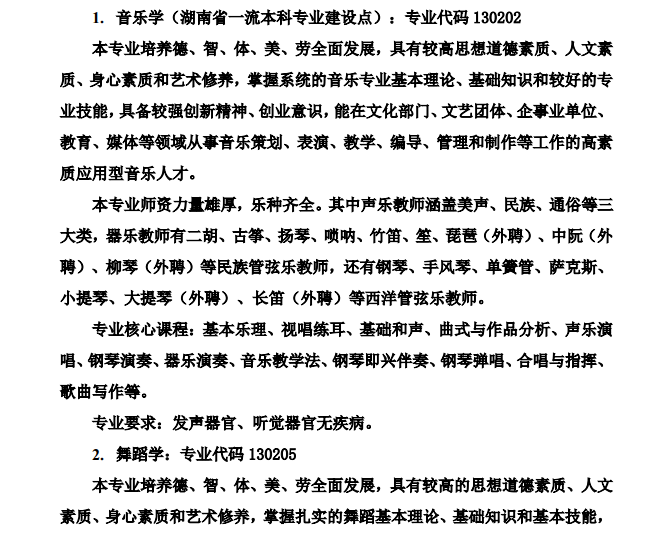 【重磅】2023年湖南人文科技學(xué)院藝術(shù)類專業(yè)招生專業(yè)出爐