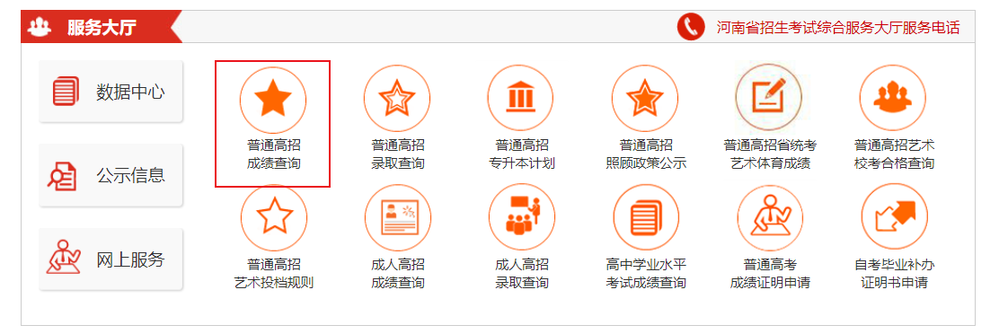 2024年河南新鄉(xiāng)高考成績查詢?nèi)肟?、查分網(wǎng)站：河南省教育考試院www.haeea.cn